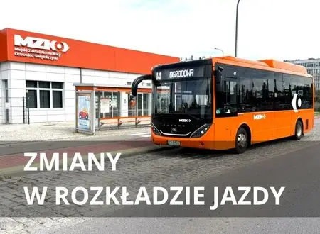 Zmiany w rozkładzie jazdy od 1 września 2026 roku